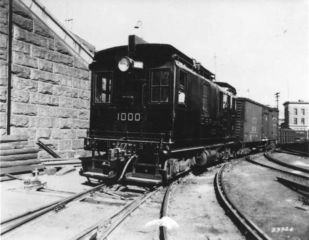 first diesel engine train