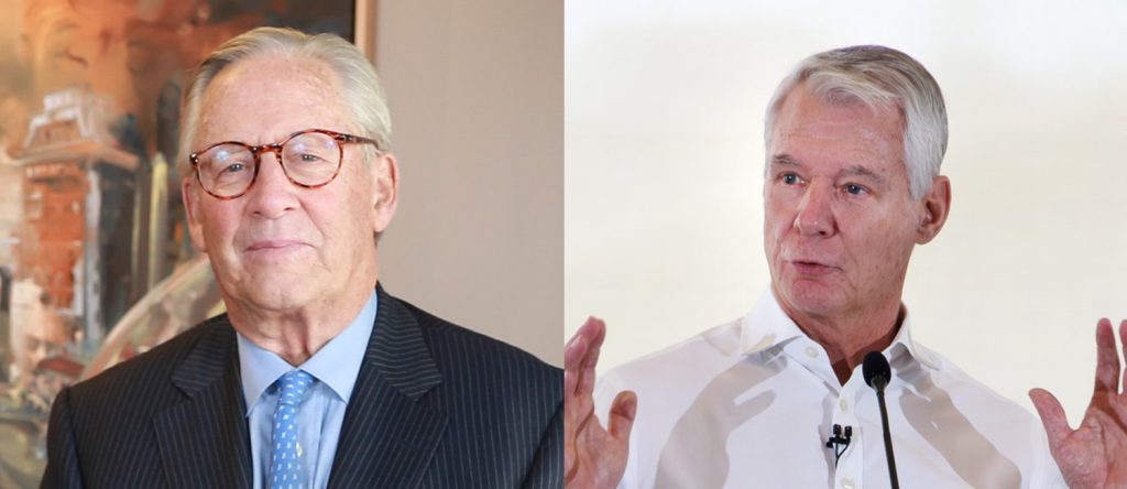 Headshot of Ben Griswold and Steve Angel